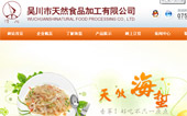 吳川市天然食品加工有限公司網(wǎng)站建設(shè)