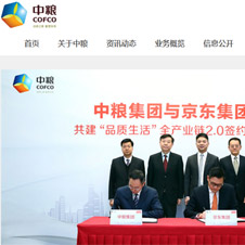 中糧集團有限公司網(wǎng)站建設(shè)
