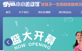 小小運(yùn)動館網(wǎng)站建設(shè)