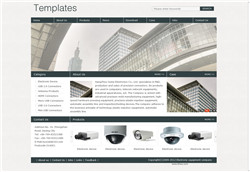 電子產品公司網站(英文)